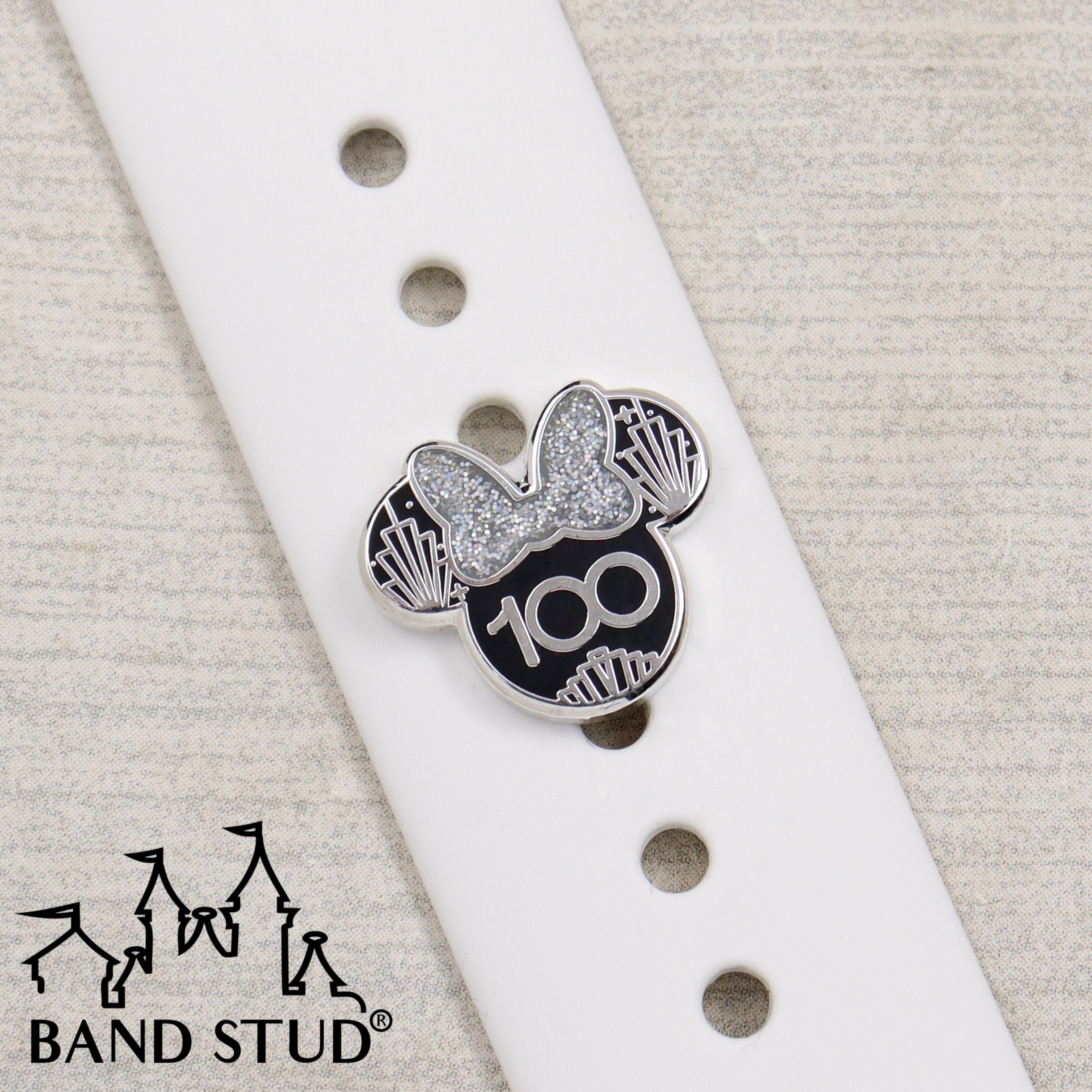 100th Celebration Band Stud® - Miss Mouse MARKDOWN