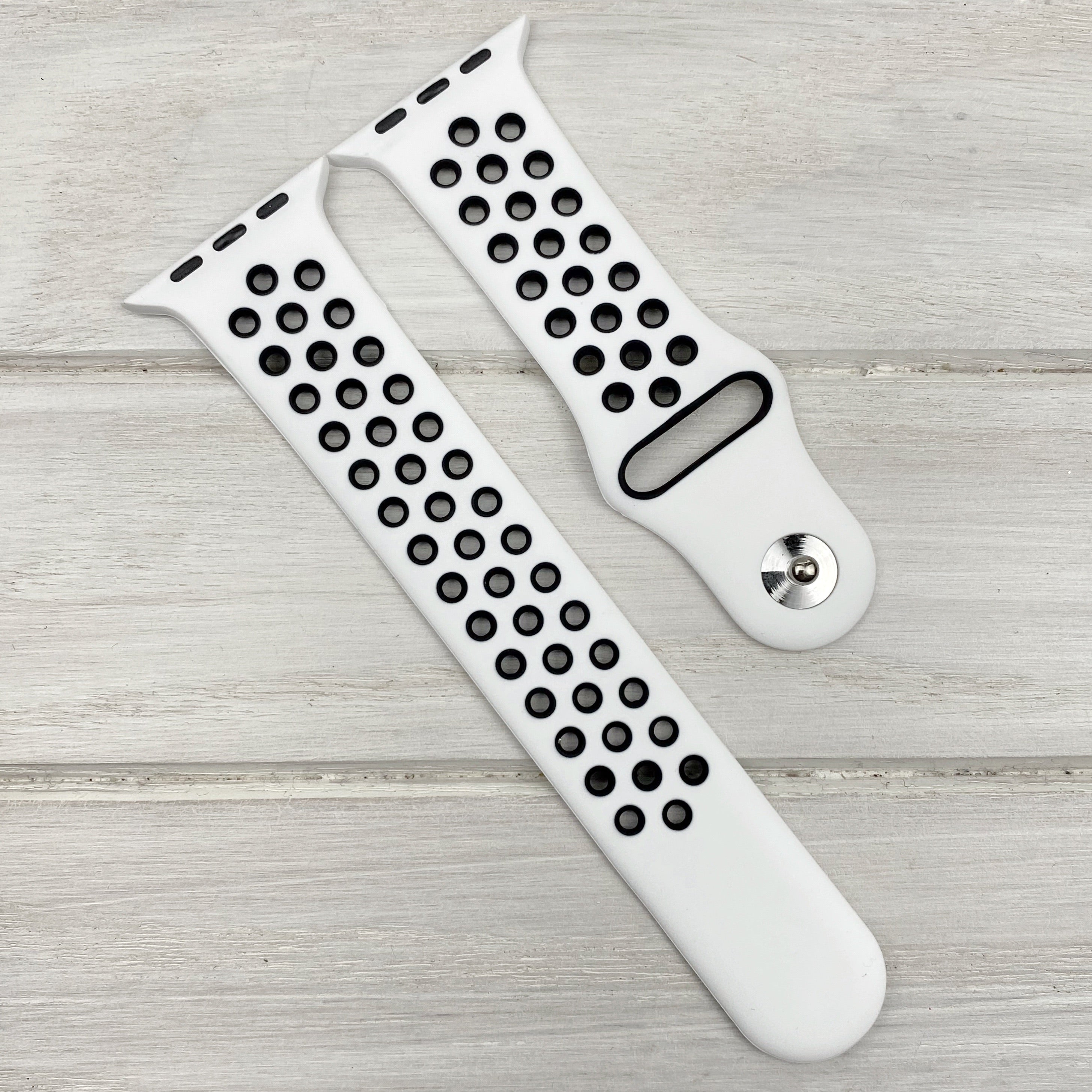 Watch Band ~ Two Toned Multi Hole