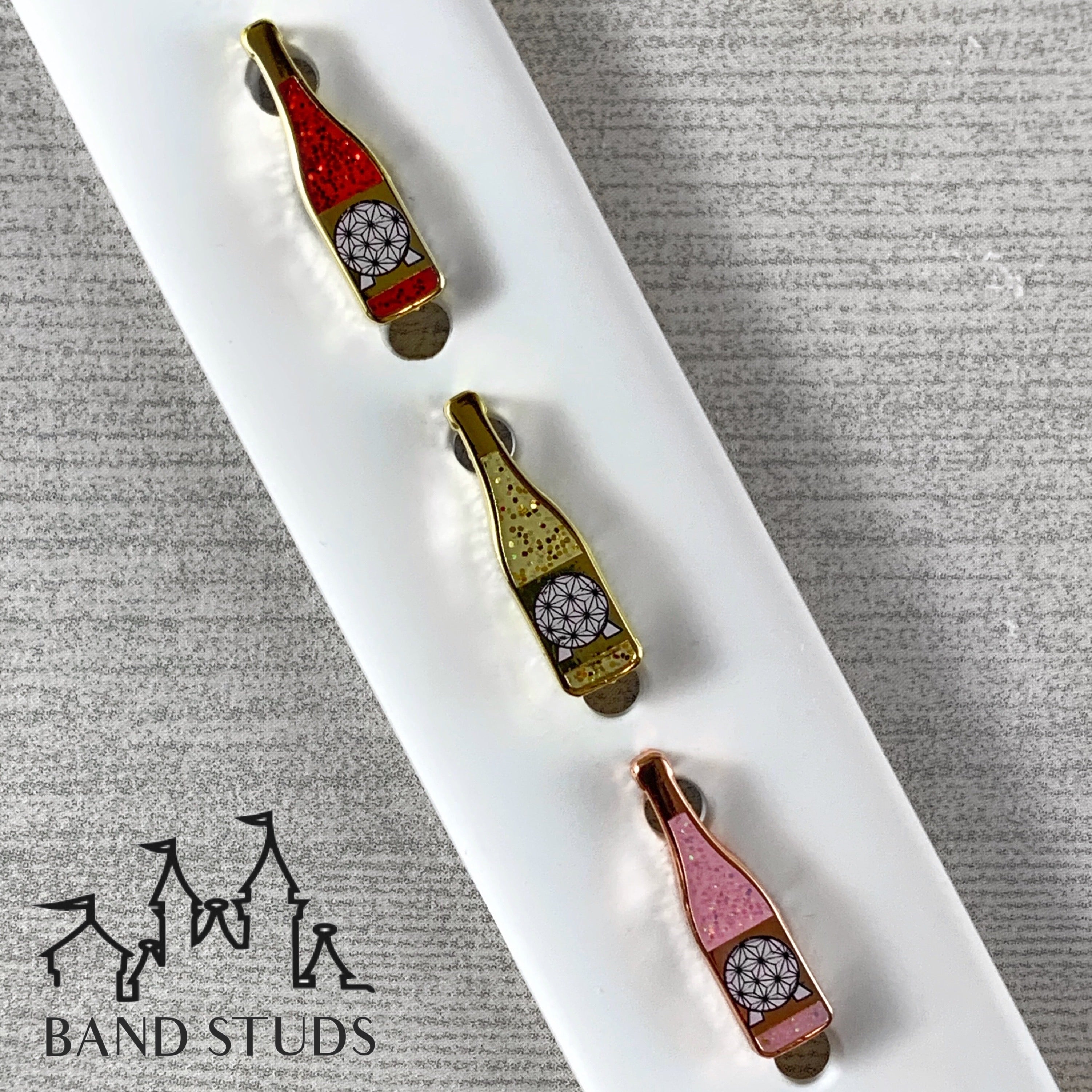 Band Stud® - Food and Wine Collection - Grand and Miraculous Wine Bottle MARKDOWN