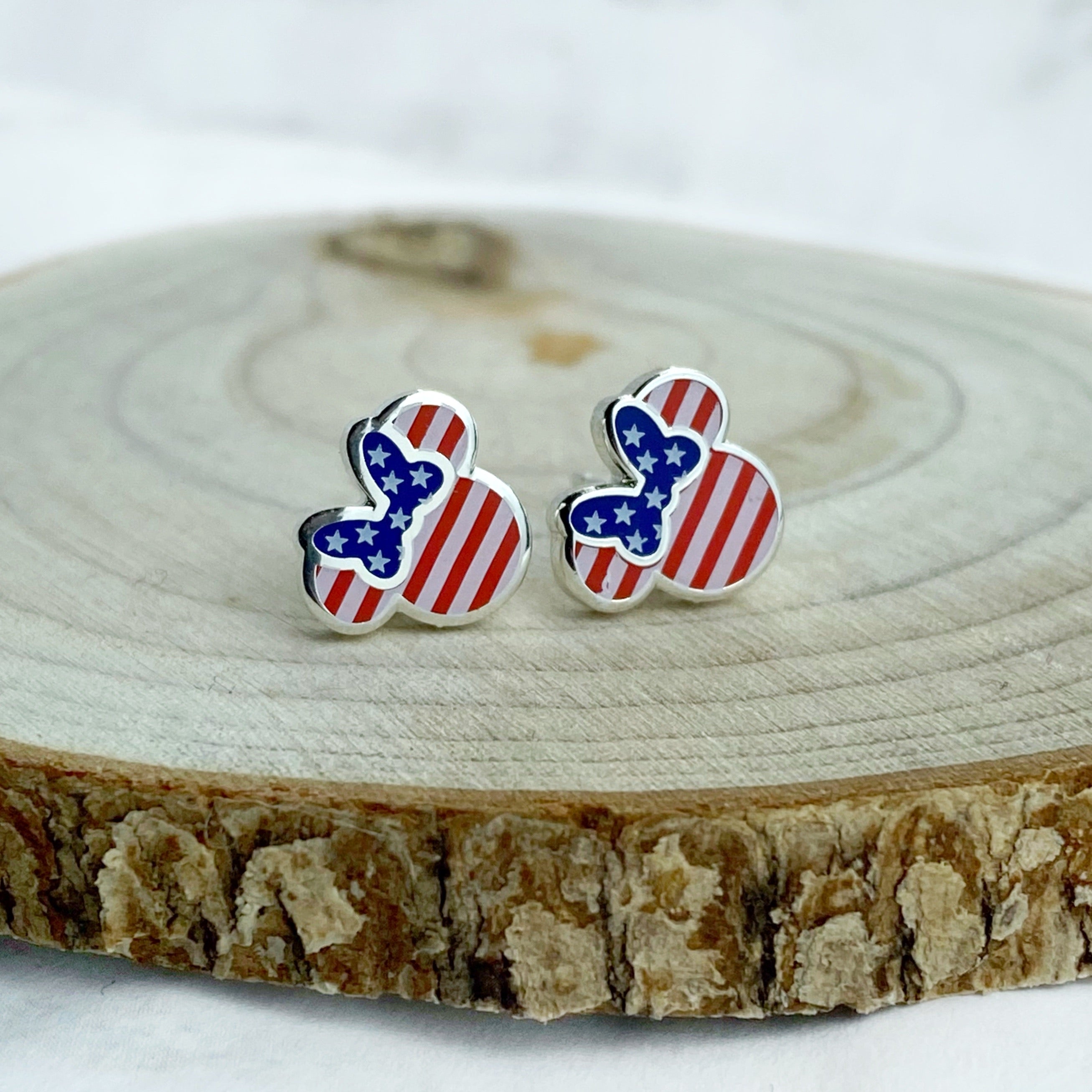 Earrings - Miss Mouse - Americana