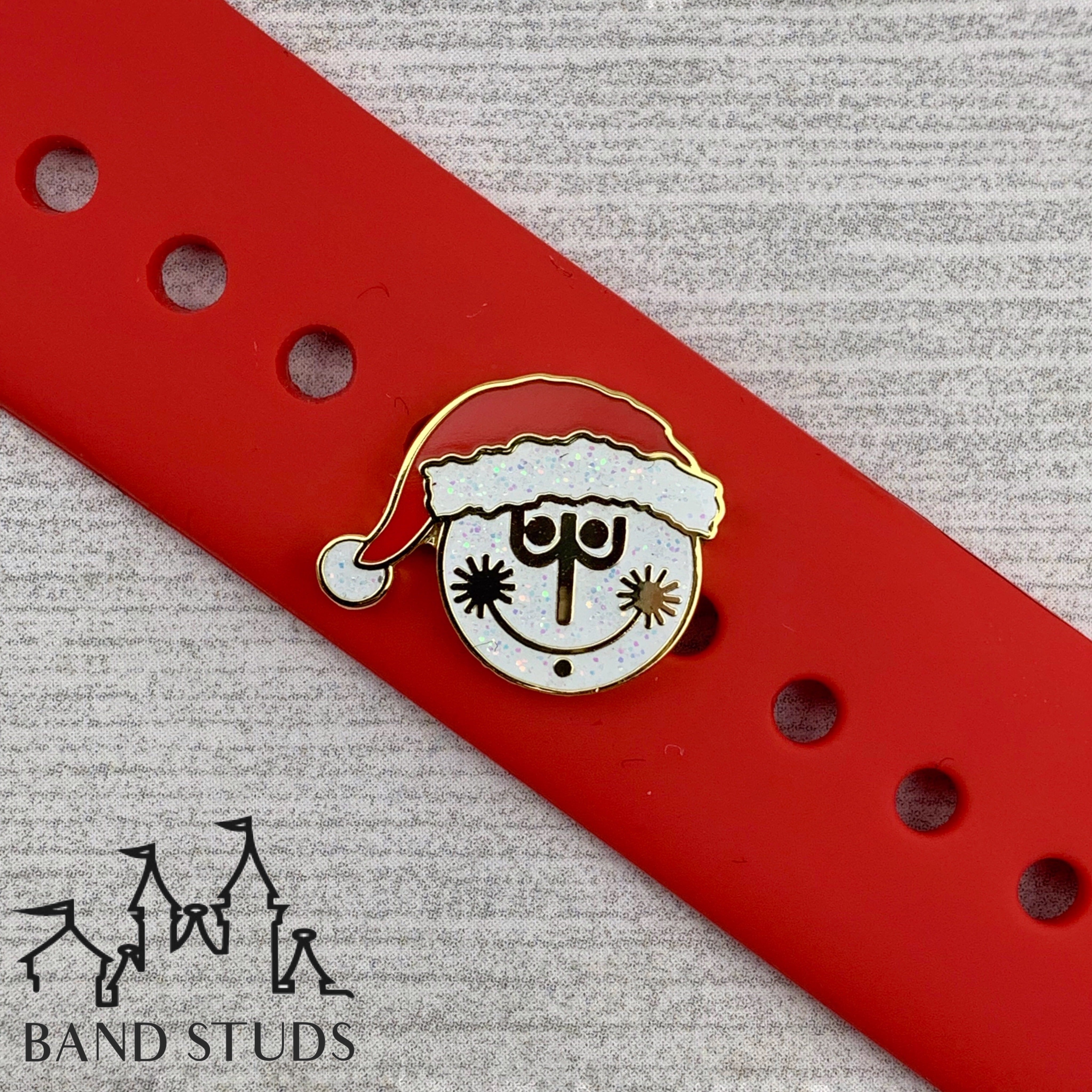 Band Stud® - Christmas Collection - Clock Face Small World