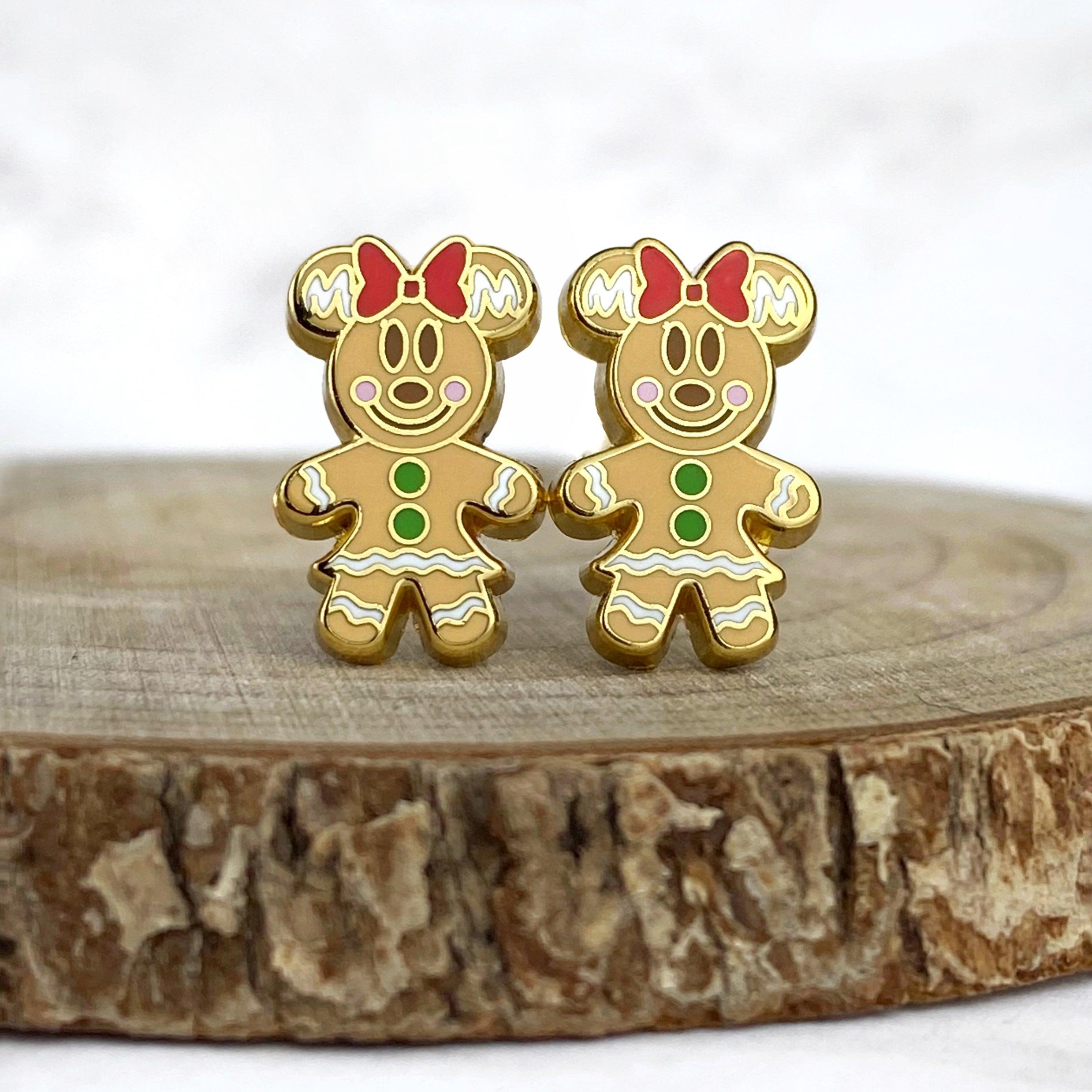 Earrings - Christmas Collection - Gingerbread Magic