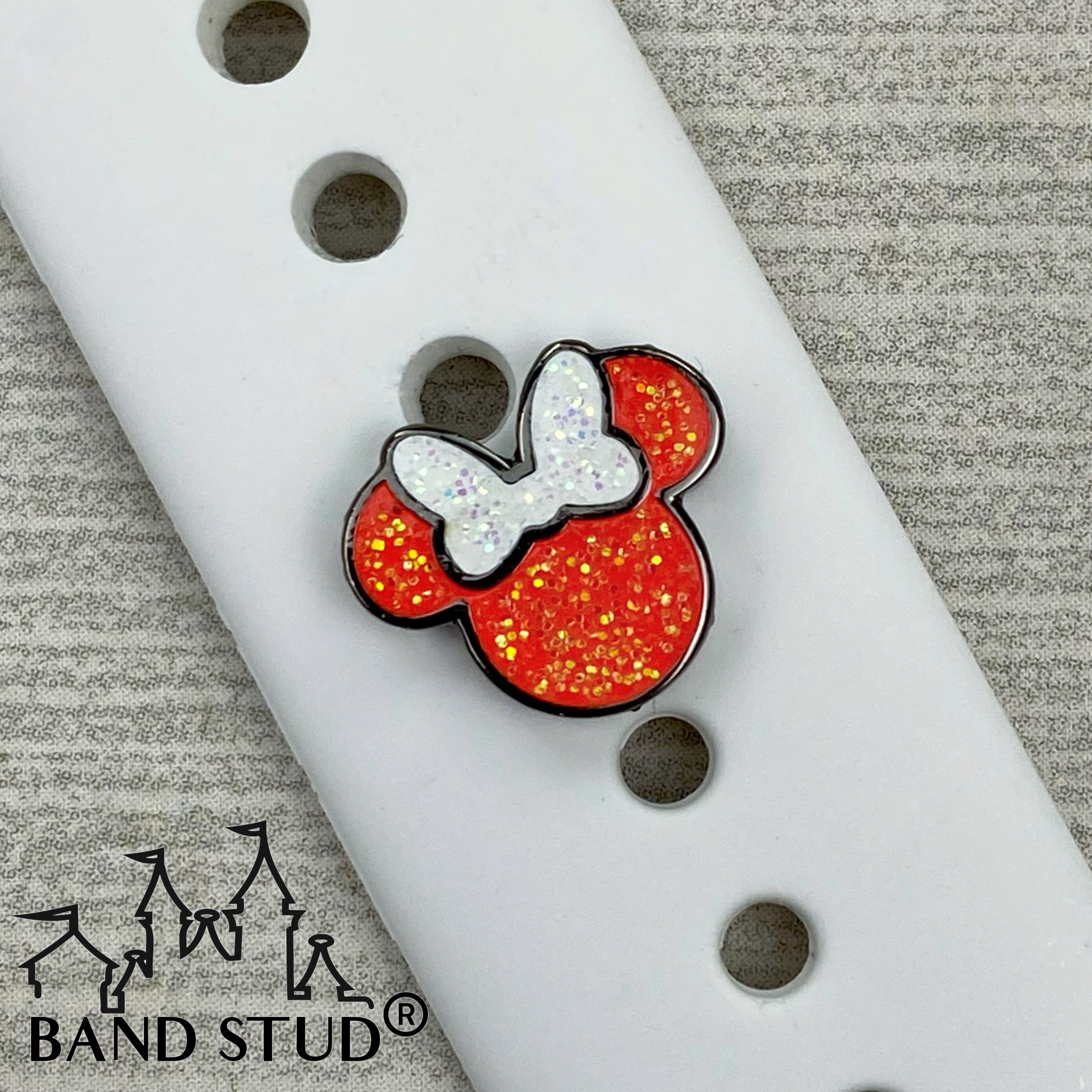 Band Stud® - Miss Mouse - Coral SHOPIVERSARY BLOWOUT