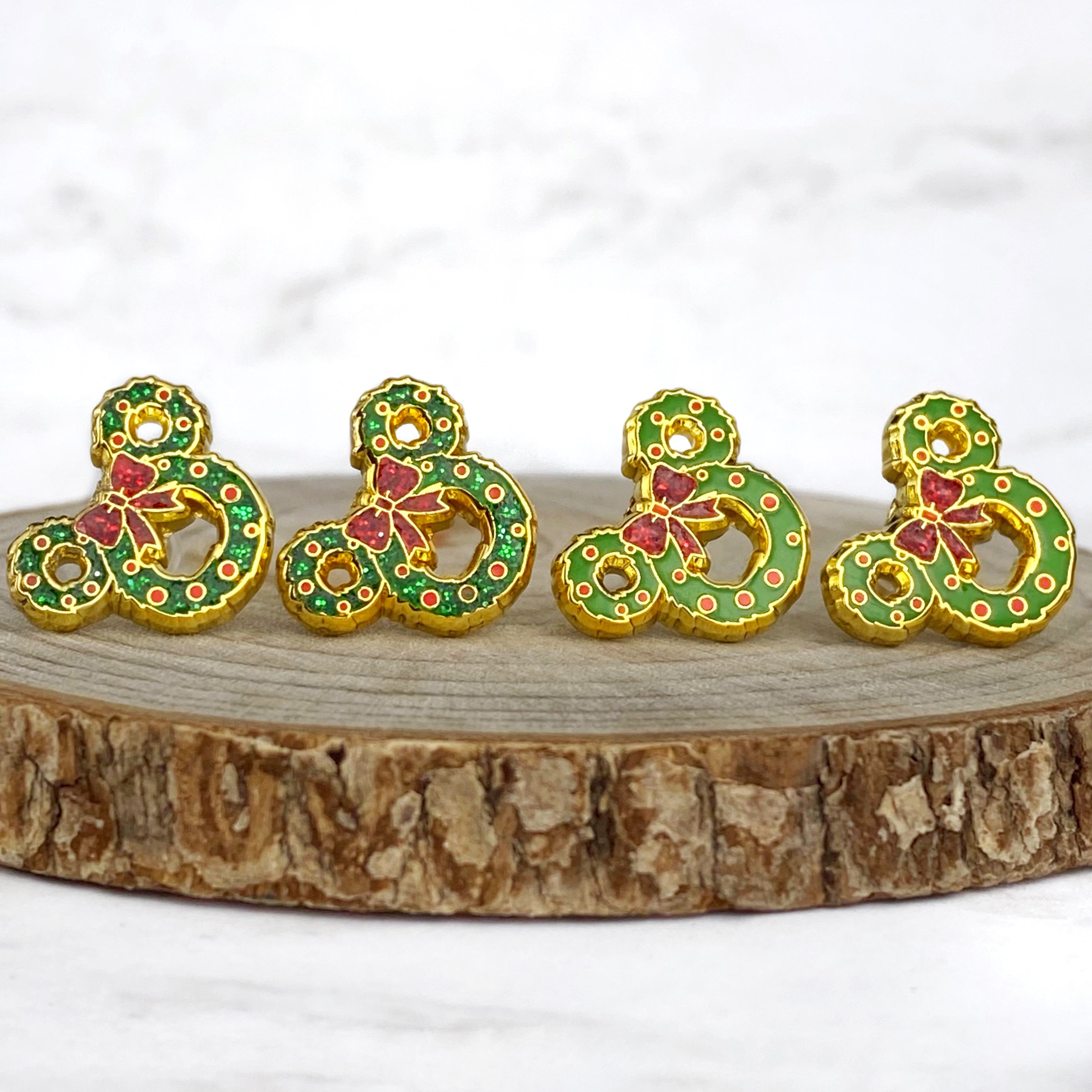 Earrings - Christmas Collection - Magical Wreath