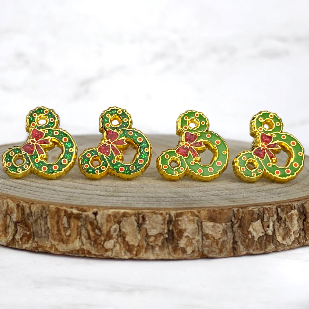 Earrings - Christmas Collection - Magical Wreath