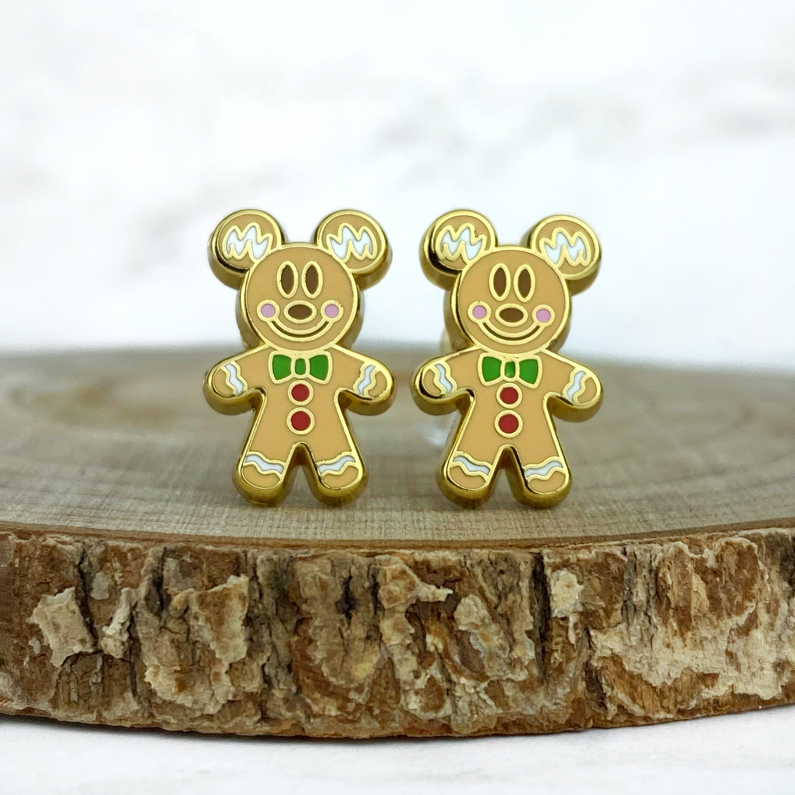 Earrings - Christmas Collection - Gingerbread Magic