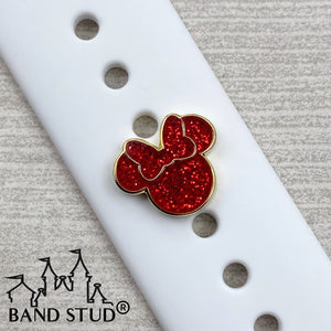 Band Stud® - Christmas Collection - Magical Miss Holiday Red