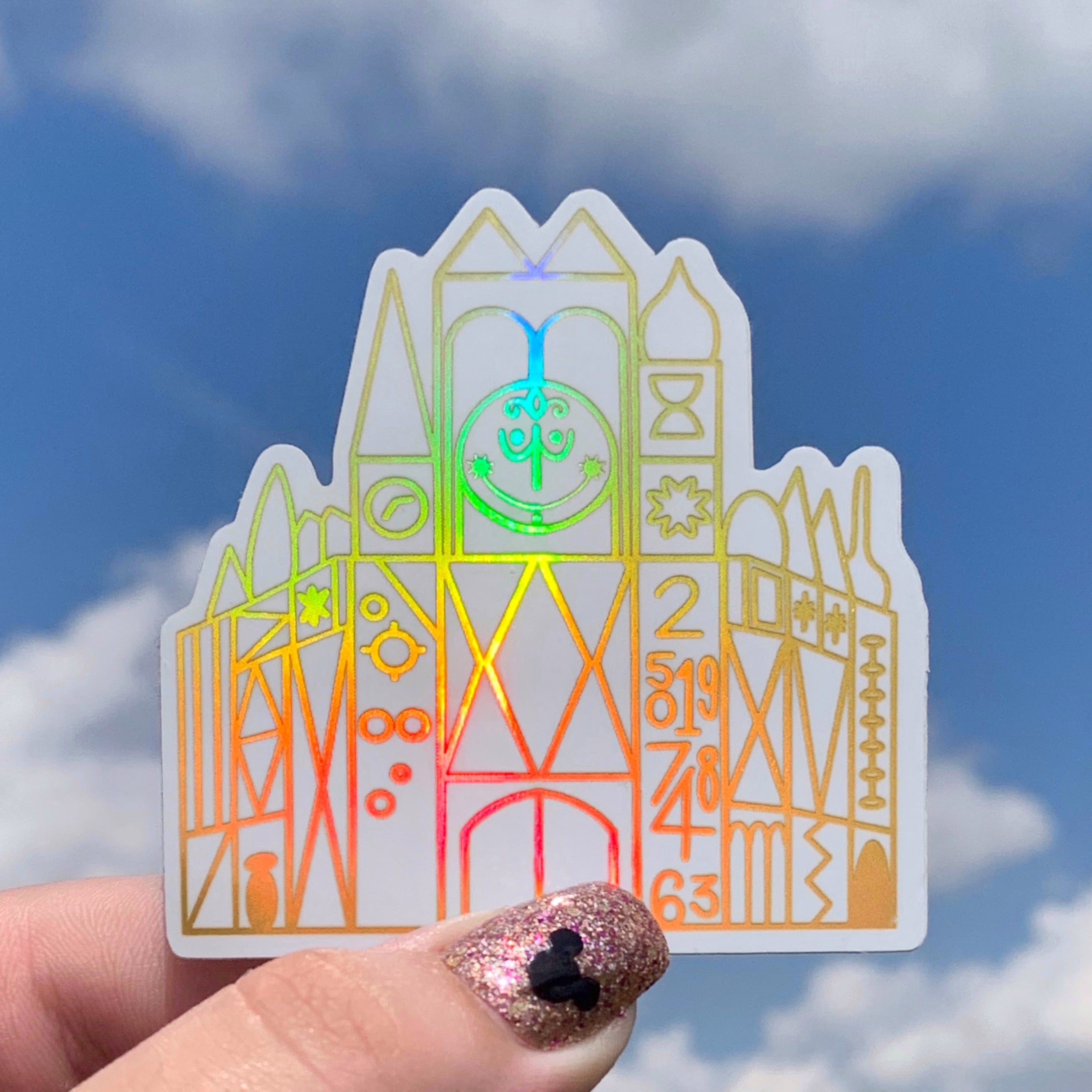 Stickers - Small World Holographic MARKDOWN