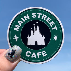 Stickers - Coffee - Main Street Cafe MARKDOWN