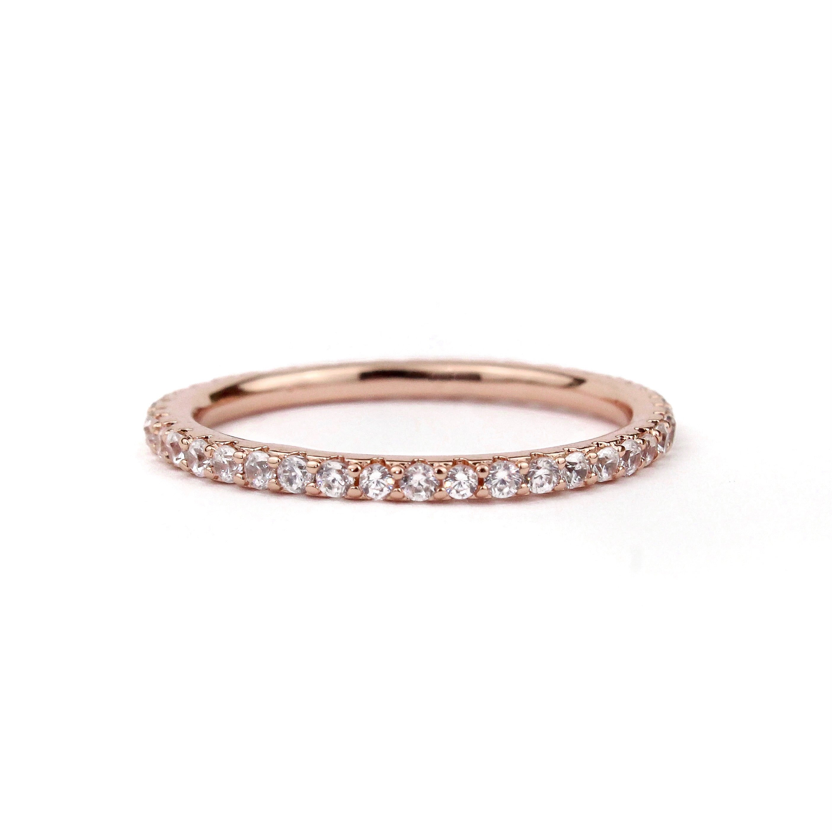 Ring ~ Sterling Collection ~ Pavé Eternity Ring