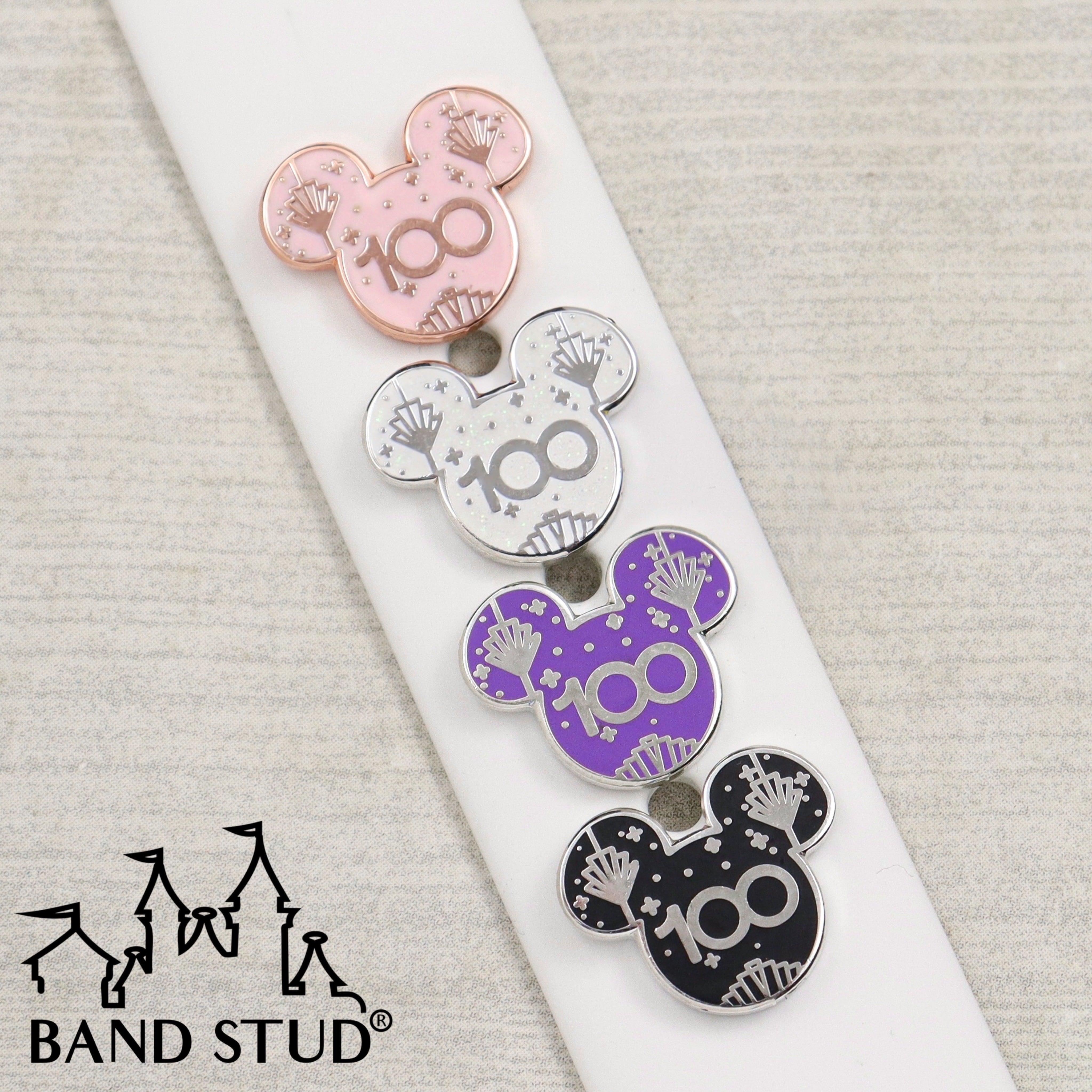 100th Celebration Band Stud® - Mr.  Mouse MARKDOWN