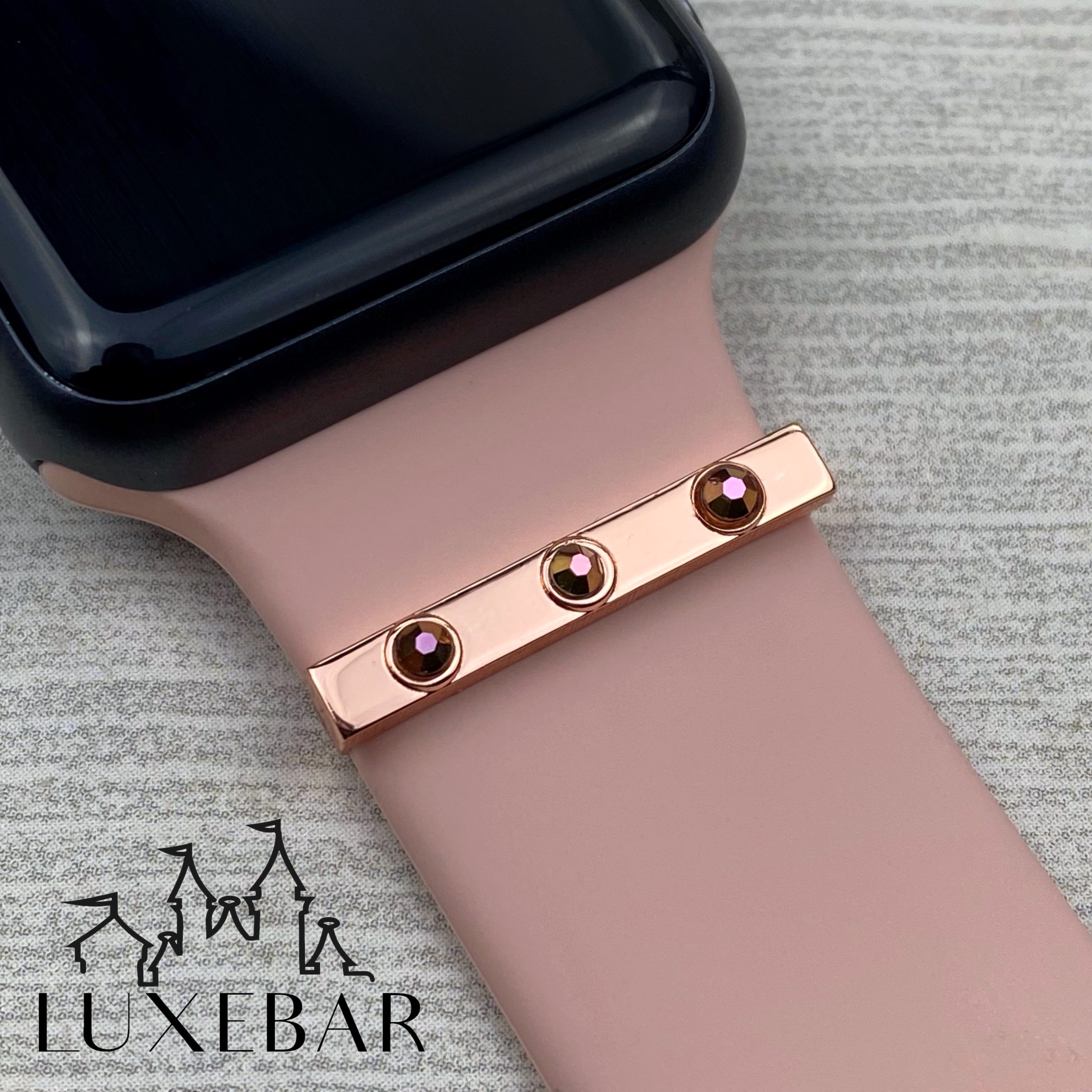 LuxeBar Sparkle ~ Rose Gold Stack MARKDOWN