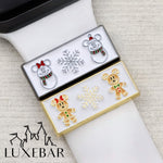 LuxeBar ~ Christmas Collection  ~ Gingerbread and Snowmice