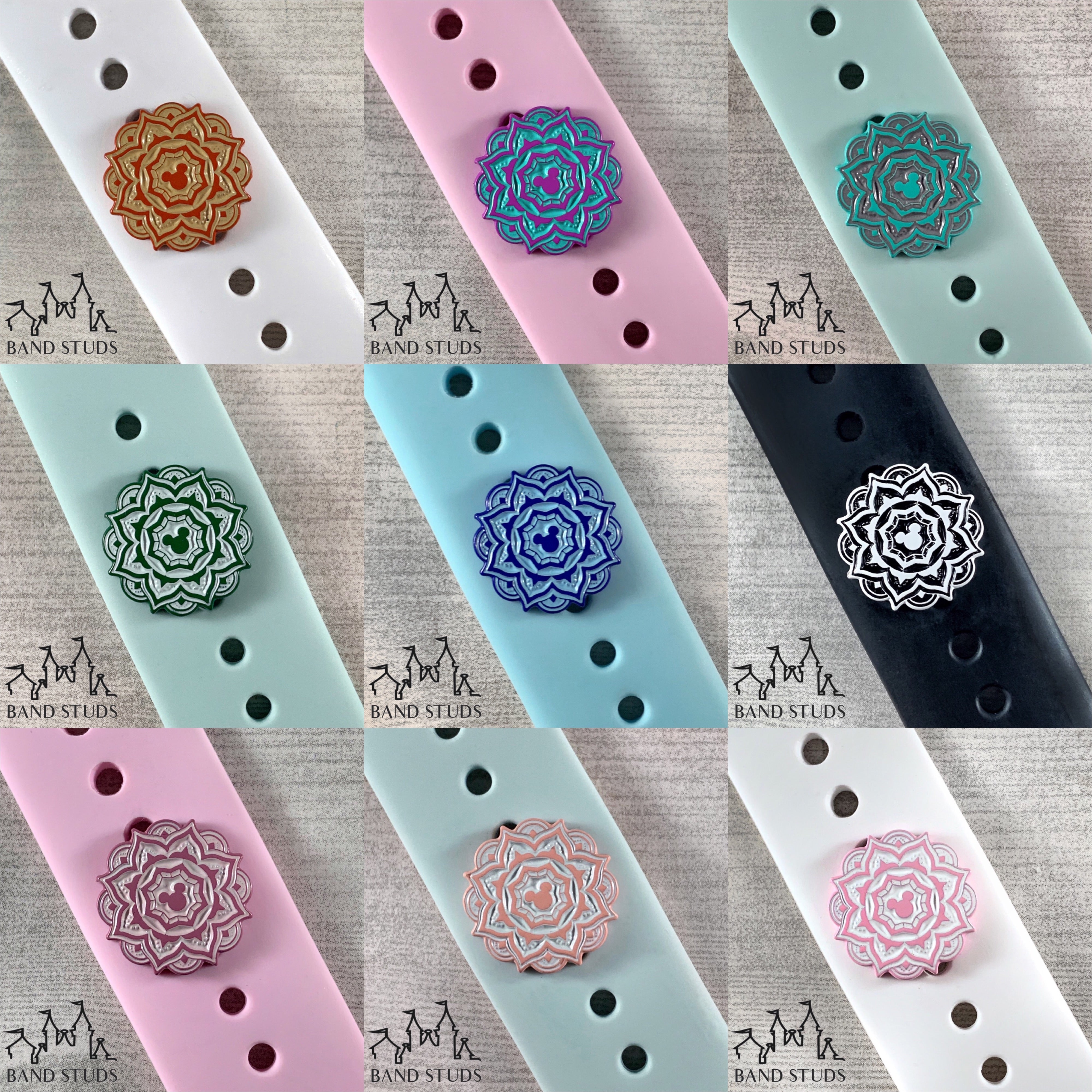 Band Stud® - Bohemian Mouse Mandala MARKDOWN