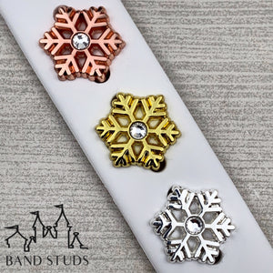 Band Stud® - Christmas Collection - Jeweled Snowflake
