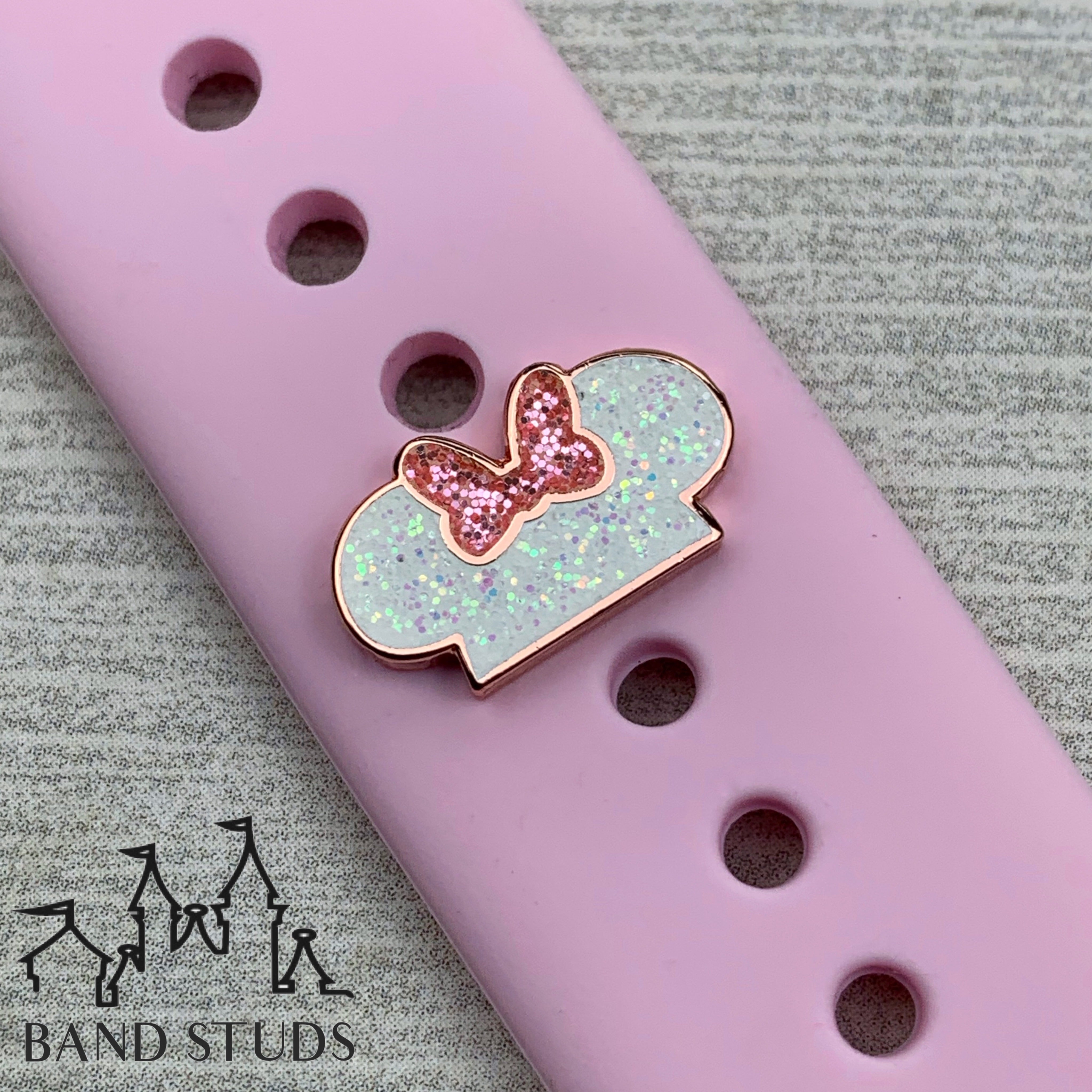 Band Stud® - Mouse Hat - Rose Gold