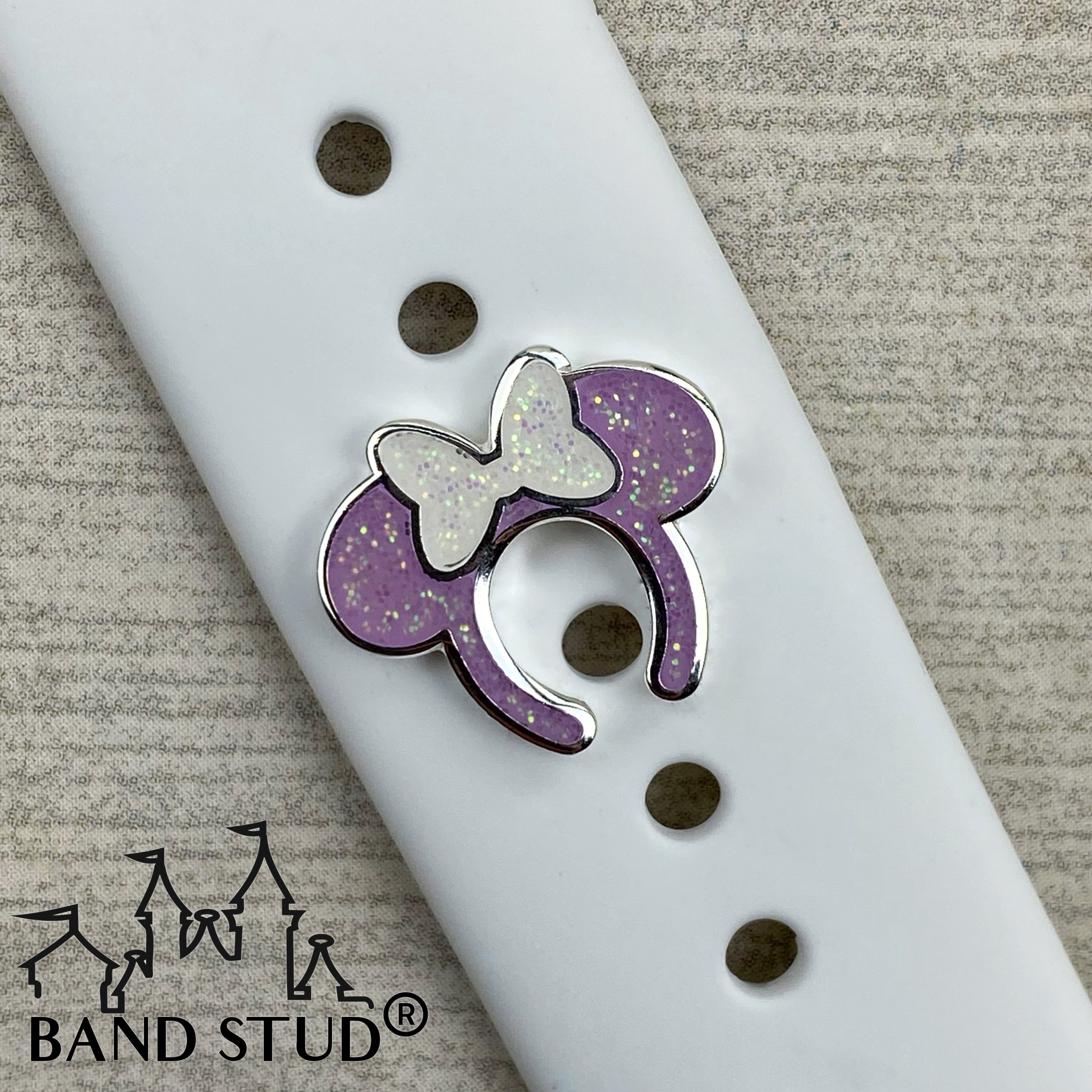 Band Stud® - Miss Mouse Ears - Lilac