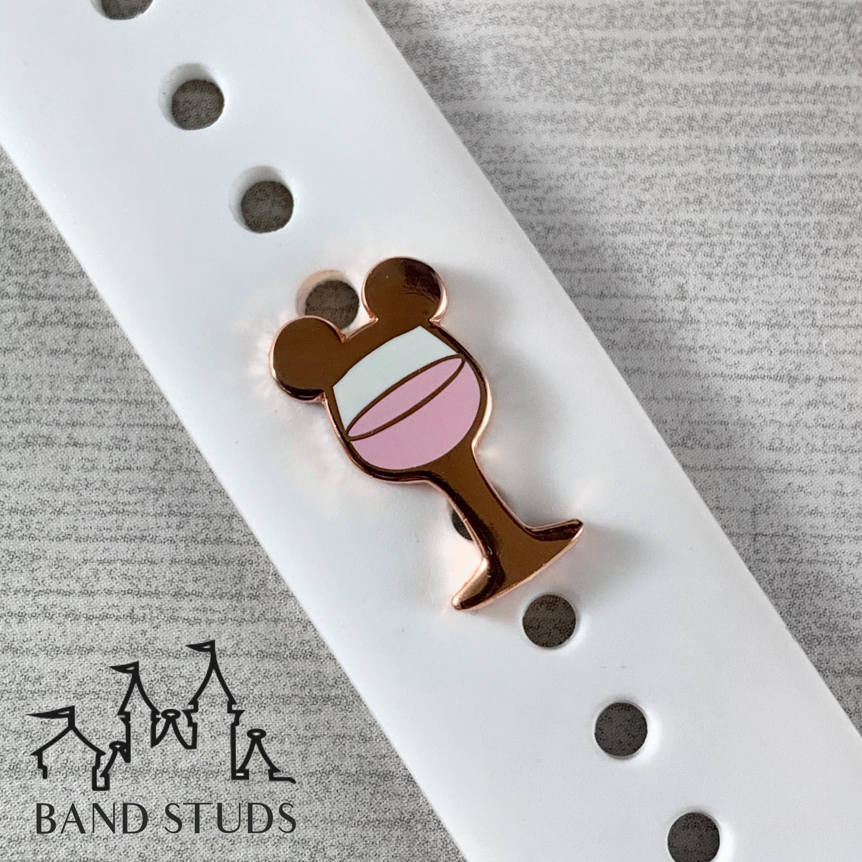 Band Stud® - Food and Wine Collection - Mouse Wine Glass