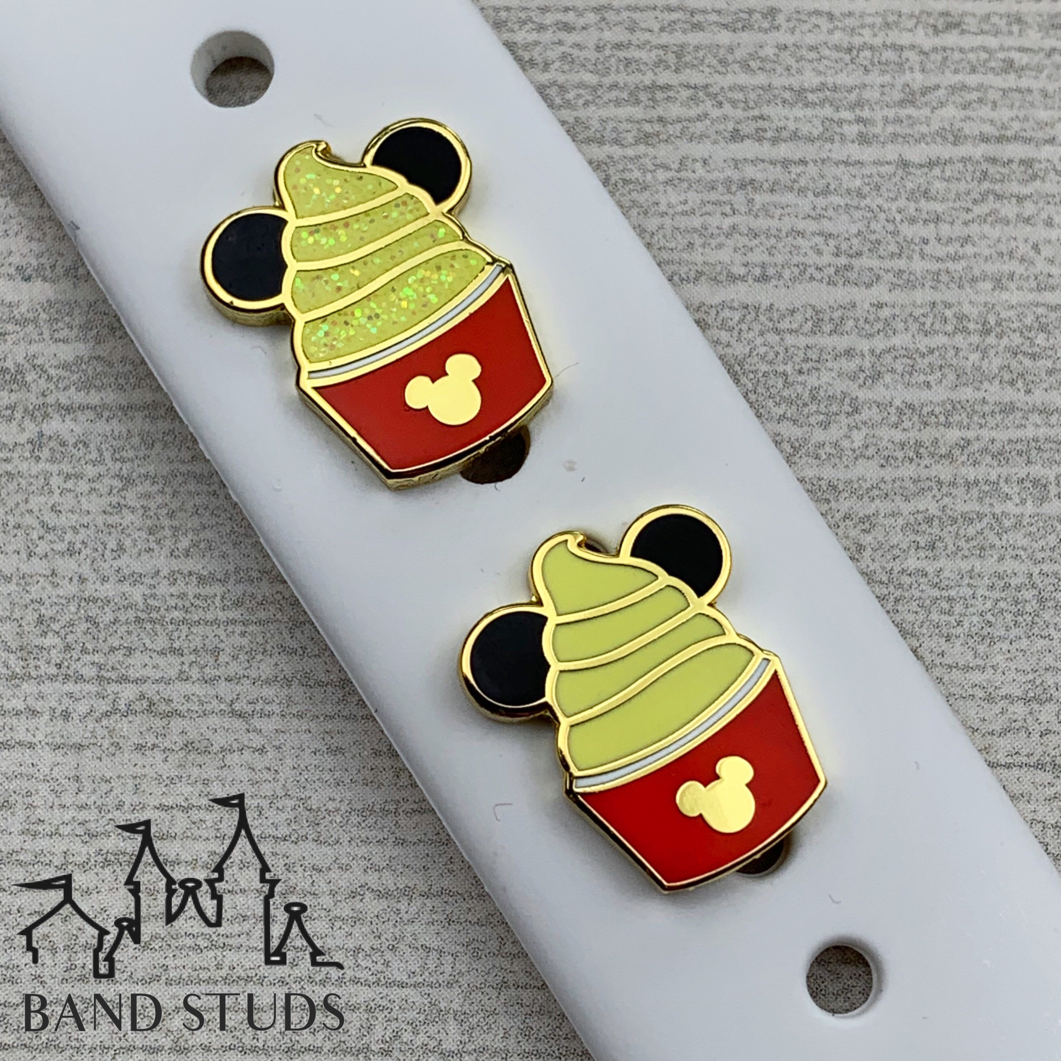 Band Stud® - Snacks - Pineapple Swirl  READY TO SHIP - RETIRING SOON