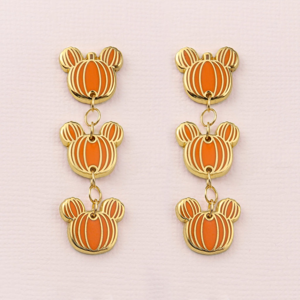 Earrings - Fall Collection - Pumpkins Dangles