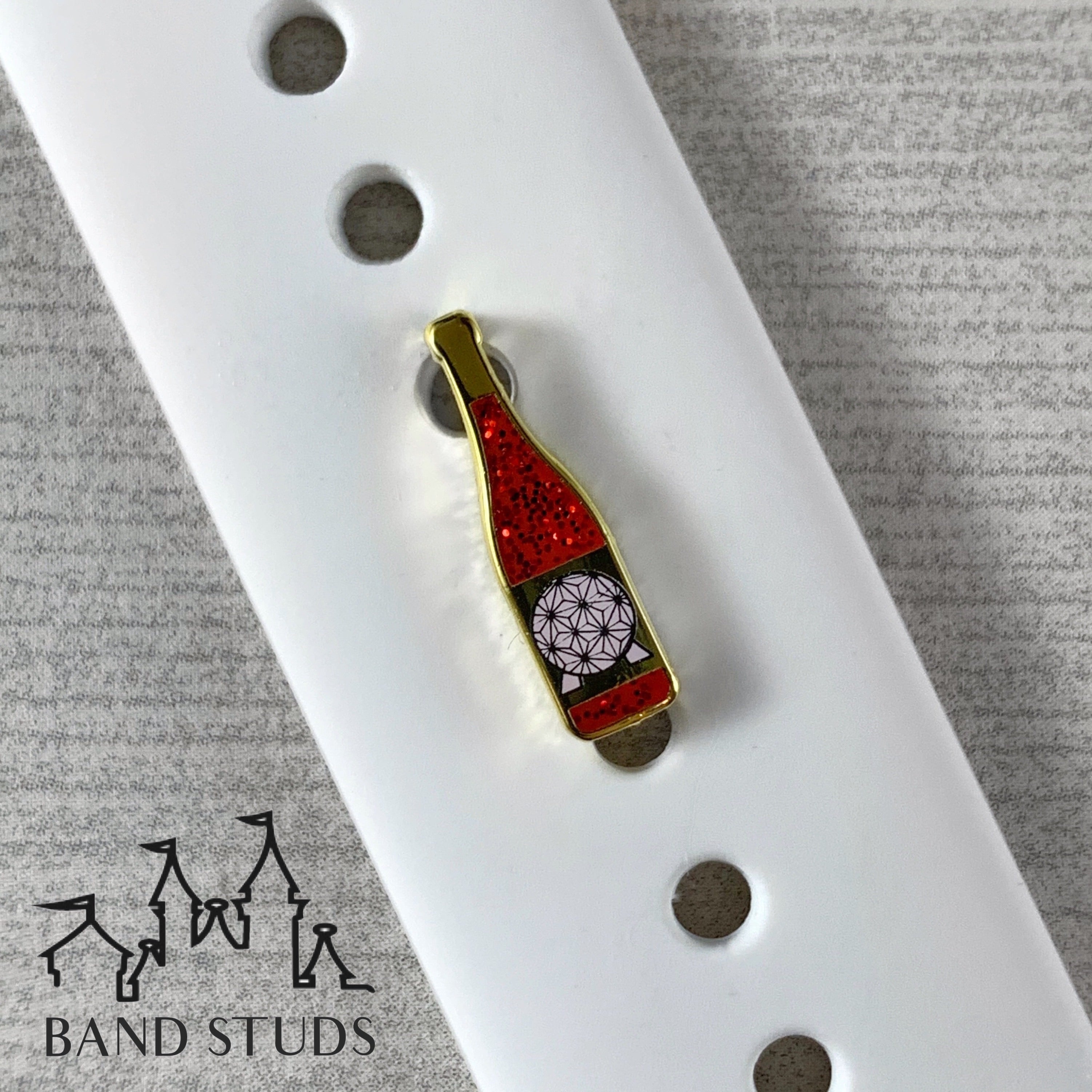 Band Stud® - Food and Wine Collection - Grand and Miraculous Wine Bottle MARKDOWN