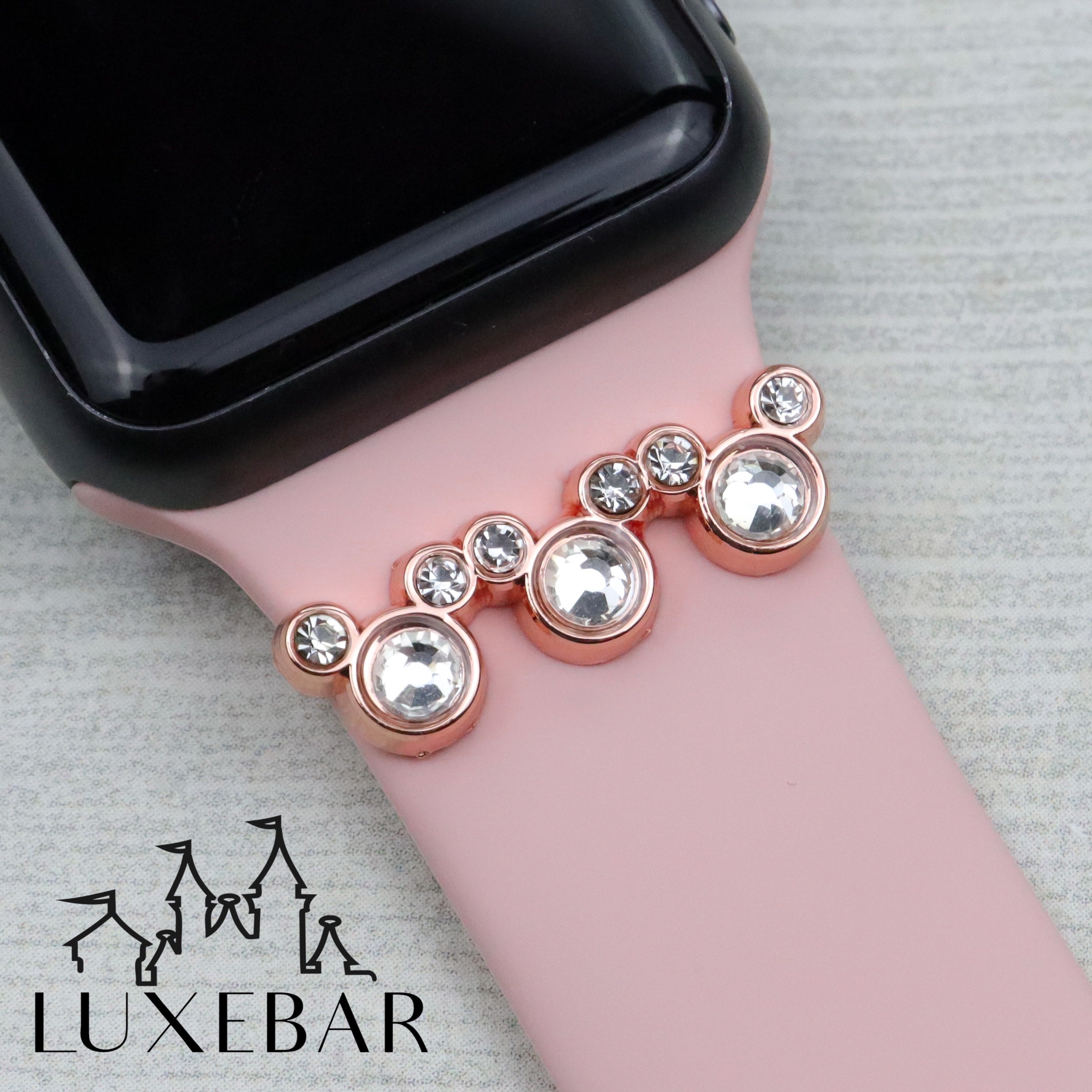 LuxeBar Sparkle ~ Mr. Mouse Triple Stacking Bar (more colors available)