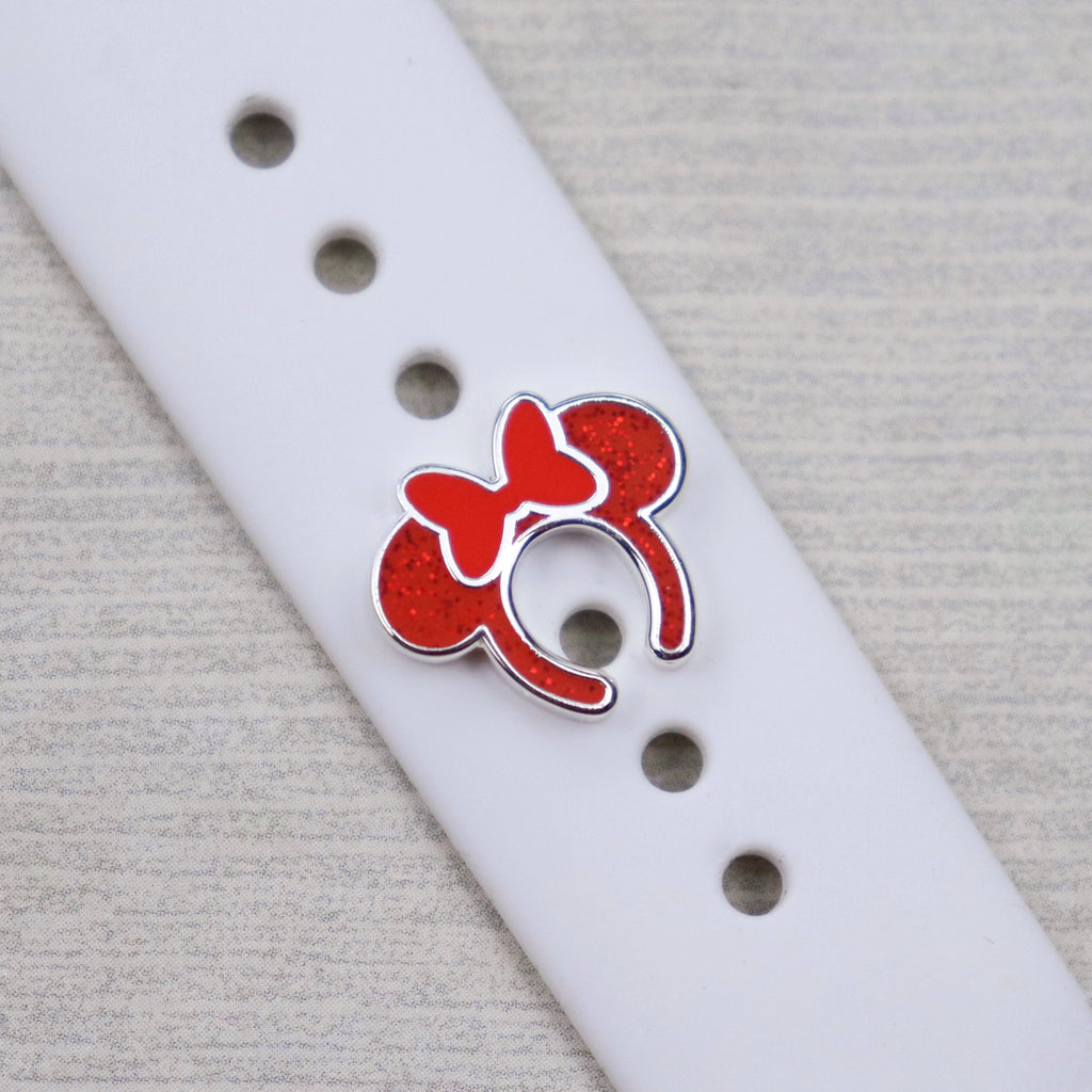 Band Stud® - Christmas Collection - Miss Mouse Ears Holiday Red