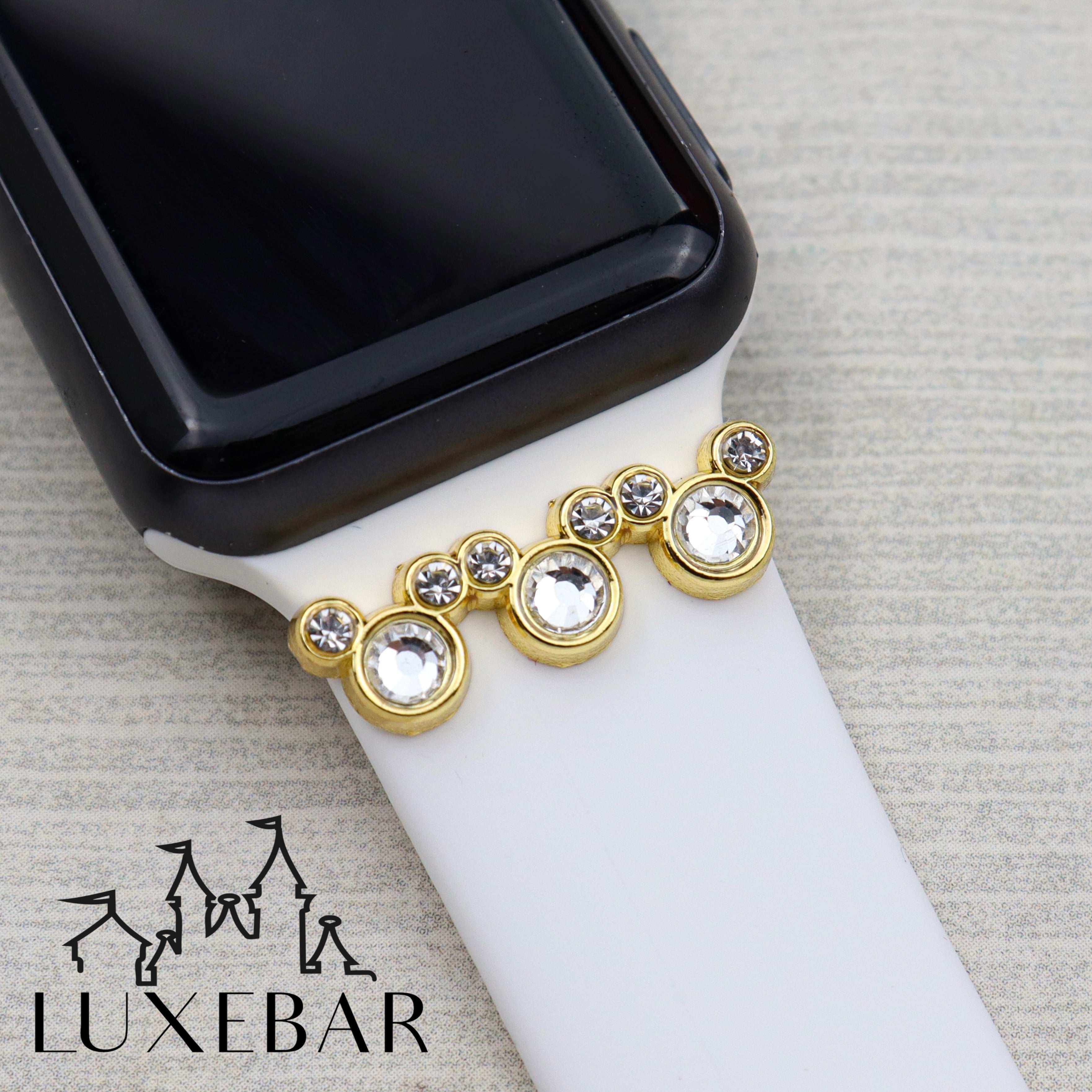 LuxeBar Sparkle ~ Mr. Mouse Triple Stacking Bar (more colors available)