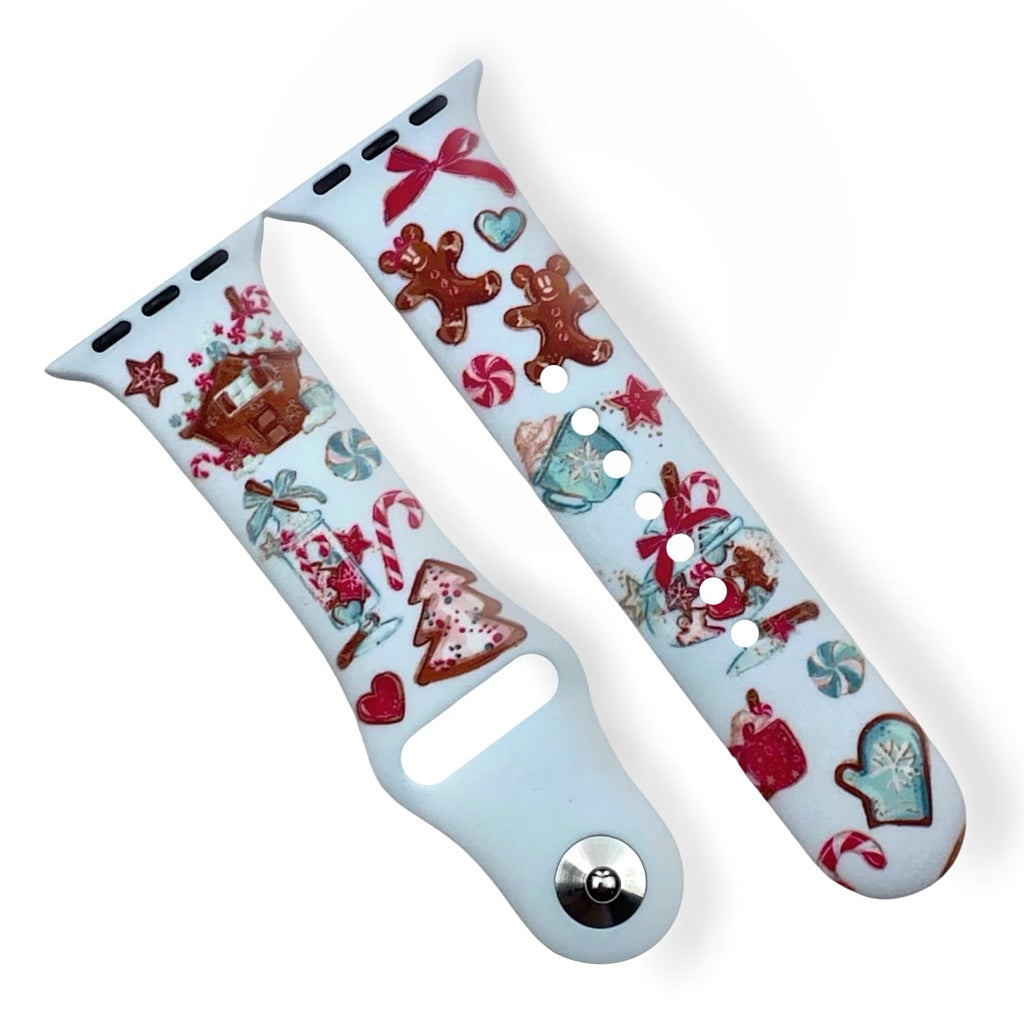 Watch Band ~ Christmas Collection ~ Gingerbread Mouse