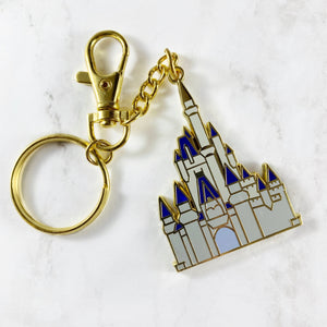 Keychain / Bag Charm  - Cinderella Castle